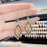 Unique Geometrical Rhombus Earrings